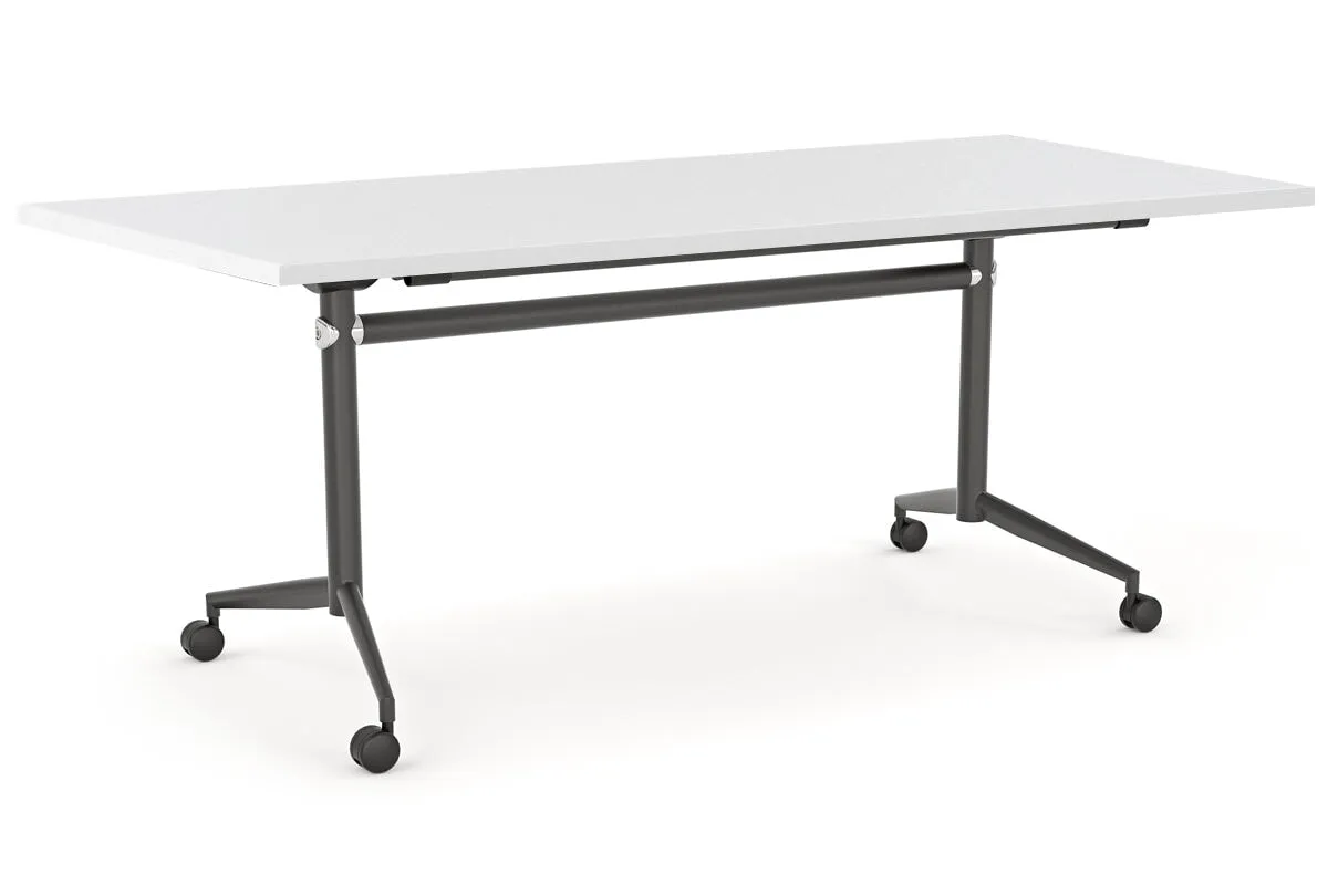Flip Top / Folding Mobile Conference Room Table Uno [1800L x 700W]