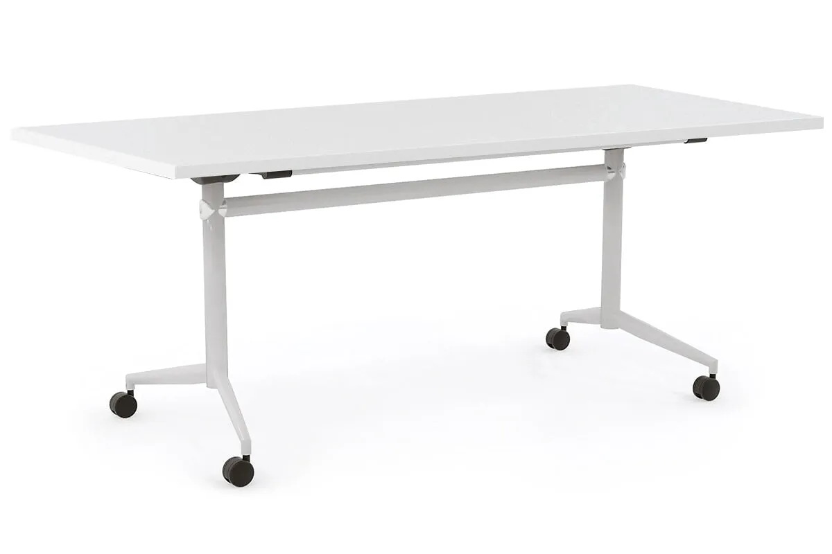 Flip Top / Folding Mobile Conference Room Table Uno [1800L x 700W]