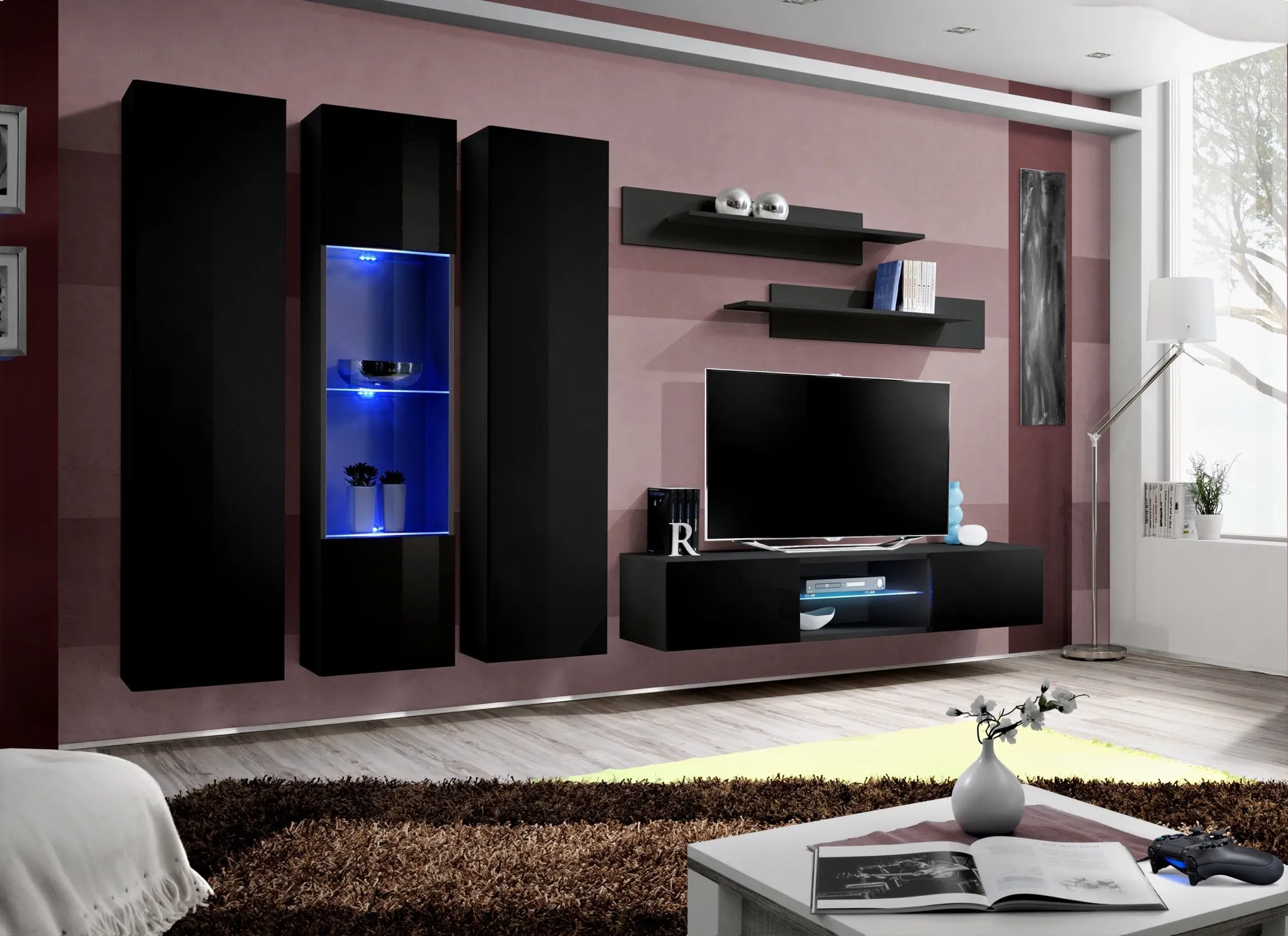 Fly P5 Entertainment Unit For TVs Up To 60"