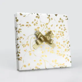 Forest Art Gold on White Counter Roll