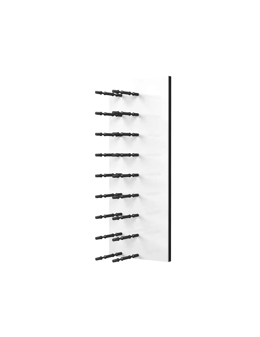 Fusion Wine Wall (Label Forward) - White Acrylic (3 Foot)