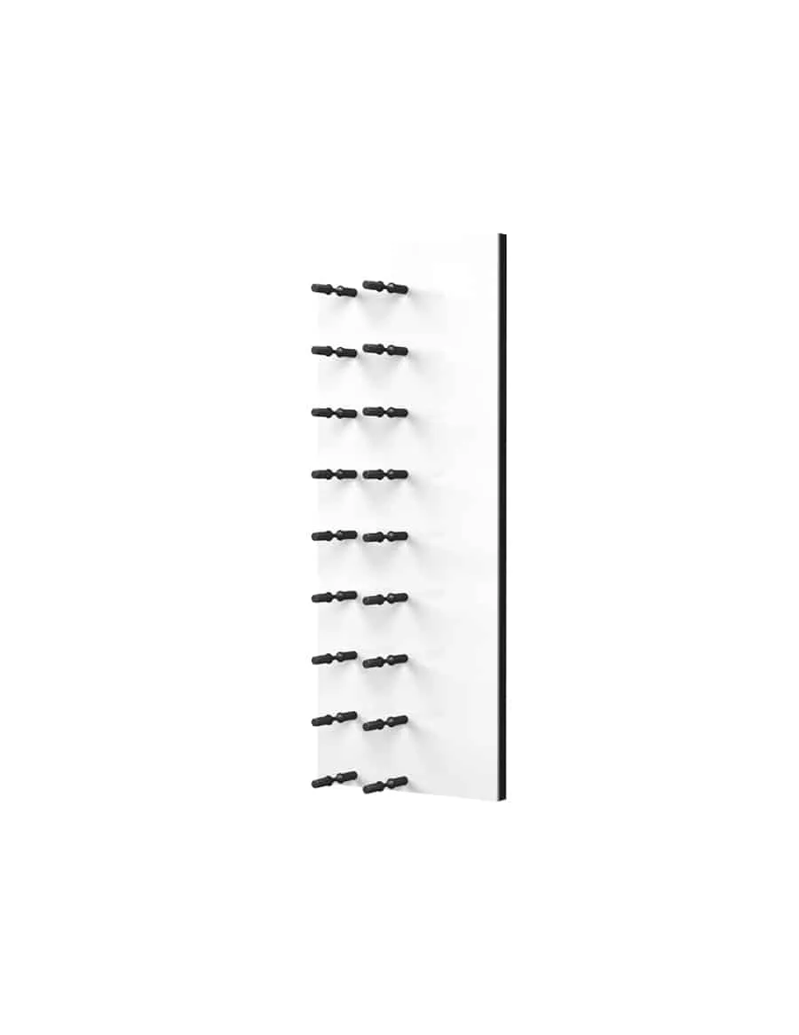 Fusion Wine Wall (Label Forward) - White Acrylic (3 Foot)