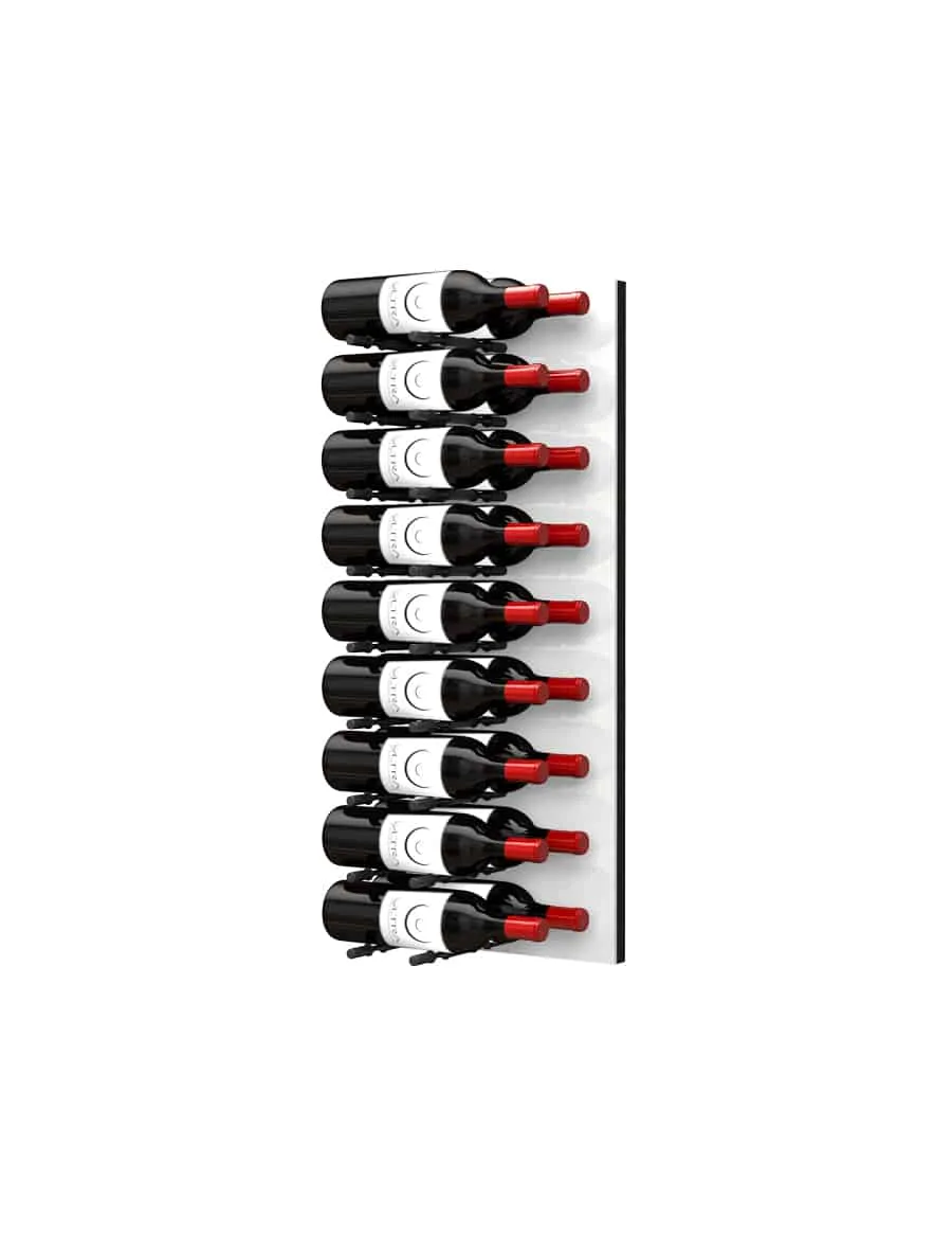 Fusion Wine Wall (Label Forward) - White Acrylic (3 Foot)
