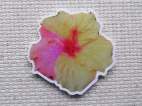 Galloway Exclusive Hibiscus Needle Minder, Cover Minder, Magnet