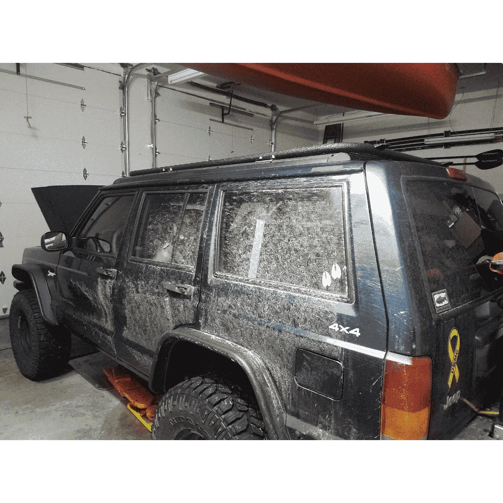 Gutter Mount Jeep Cherokee XJ Platform Roof Rack