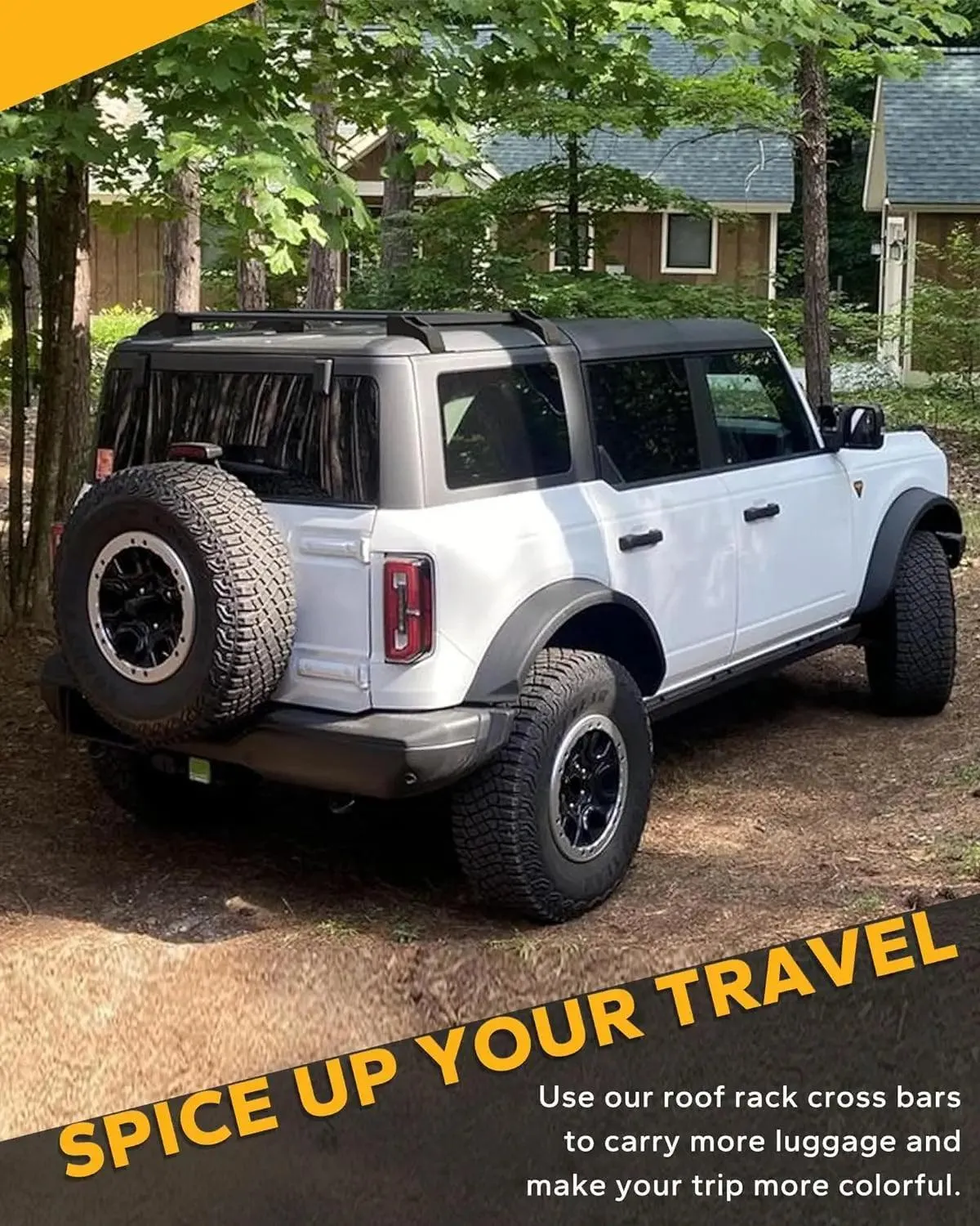Half Roof Rack for Ford Bronco 4 Door
