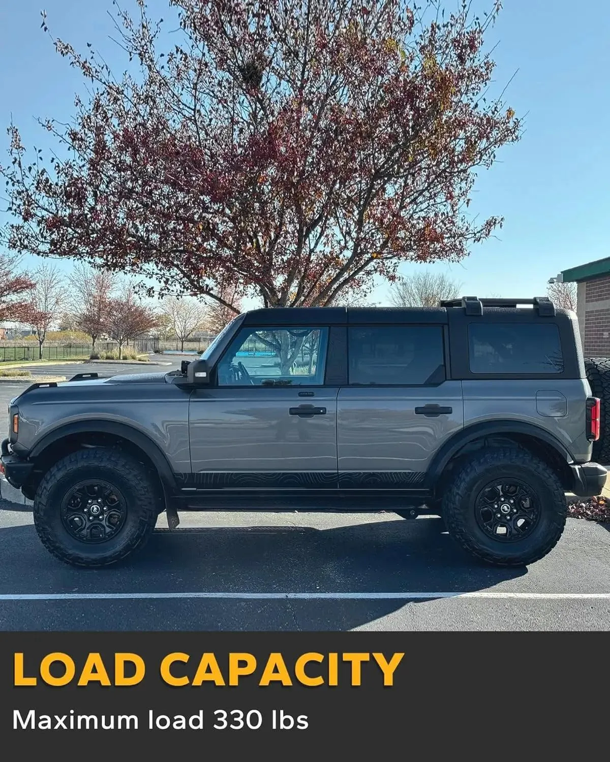 Half Roof Rack for Ford Bronco 4 Door