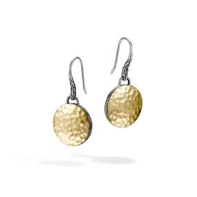 Hammered Drop Earring