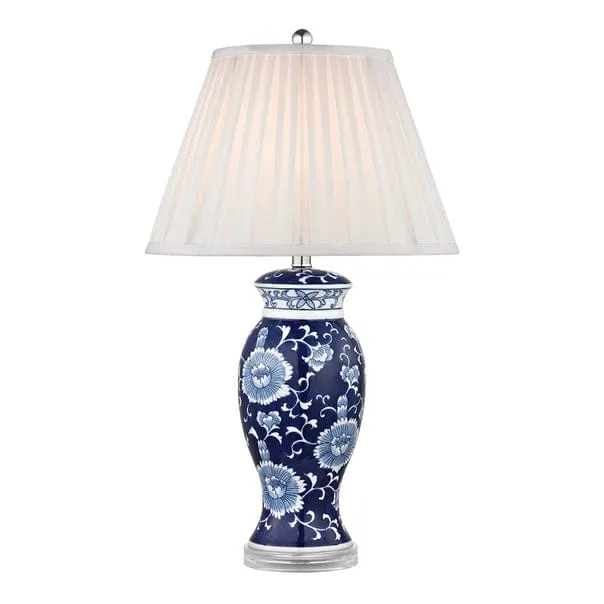 Hand-Painted Tbl Lamp