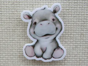 Happy Hippo Needle Minder, Cover Minder, Magnet