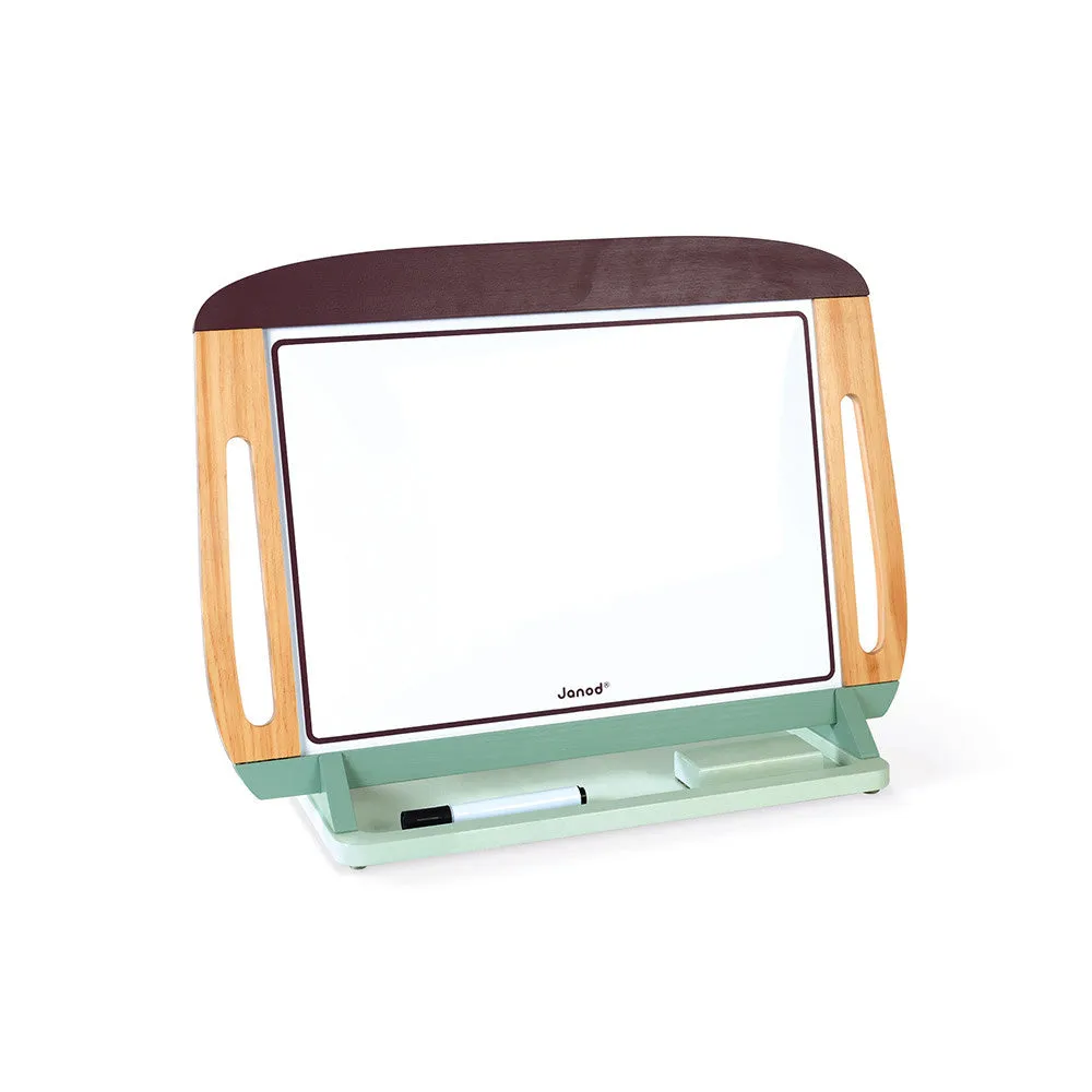 Janod White and Blackboard Table