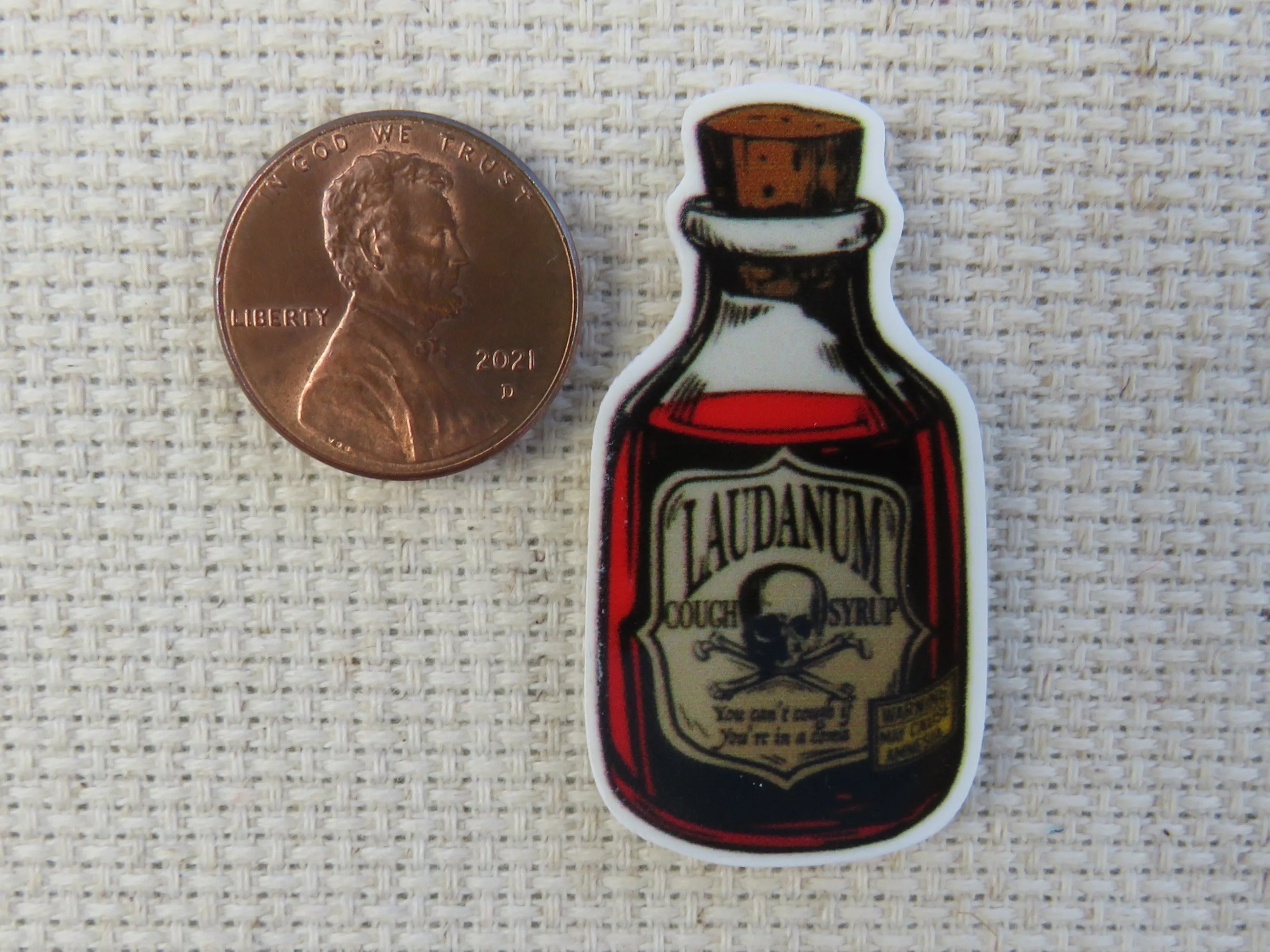 Laudanum Needle Minder, Cover Minder, Magnet