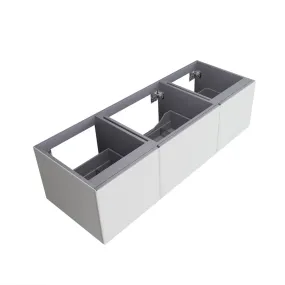 Laviva 313VTR-60C Vitri 60" Single Sink Wall Hung Bathroom Vanity Cabinet