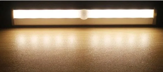 LED Motion Sensor Light Cupboard Wardrobe Bed Lamp LED