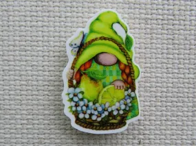 Lemon Gnome Needle Minder, Cover Minder, Magnet