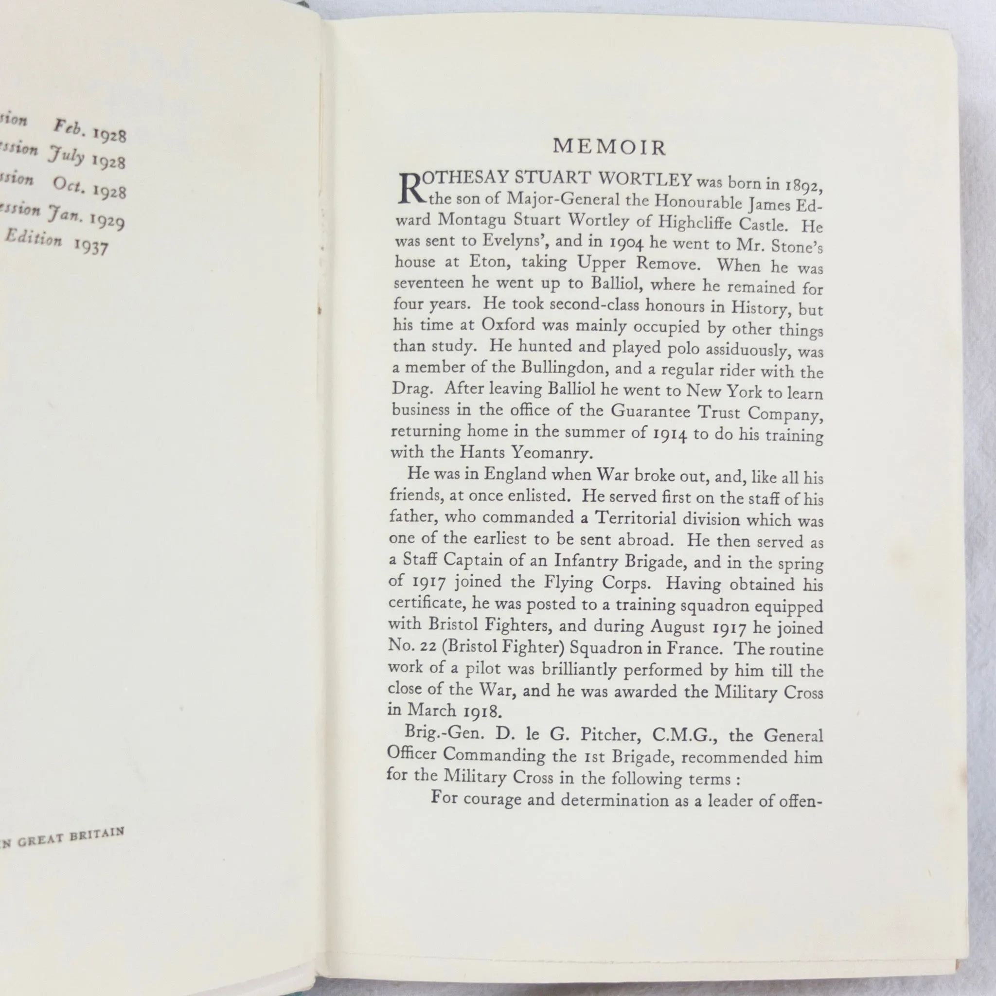 Letters From A Flying Officer