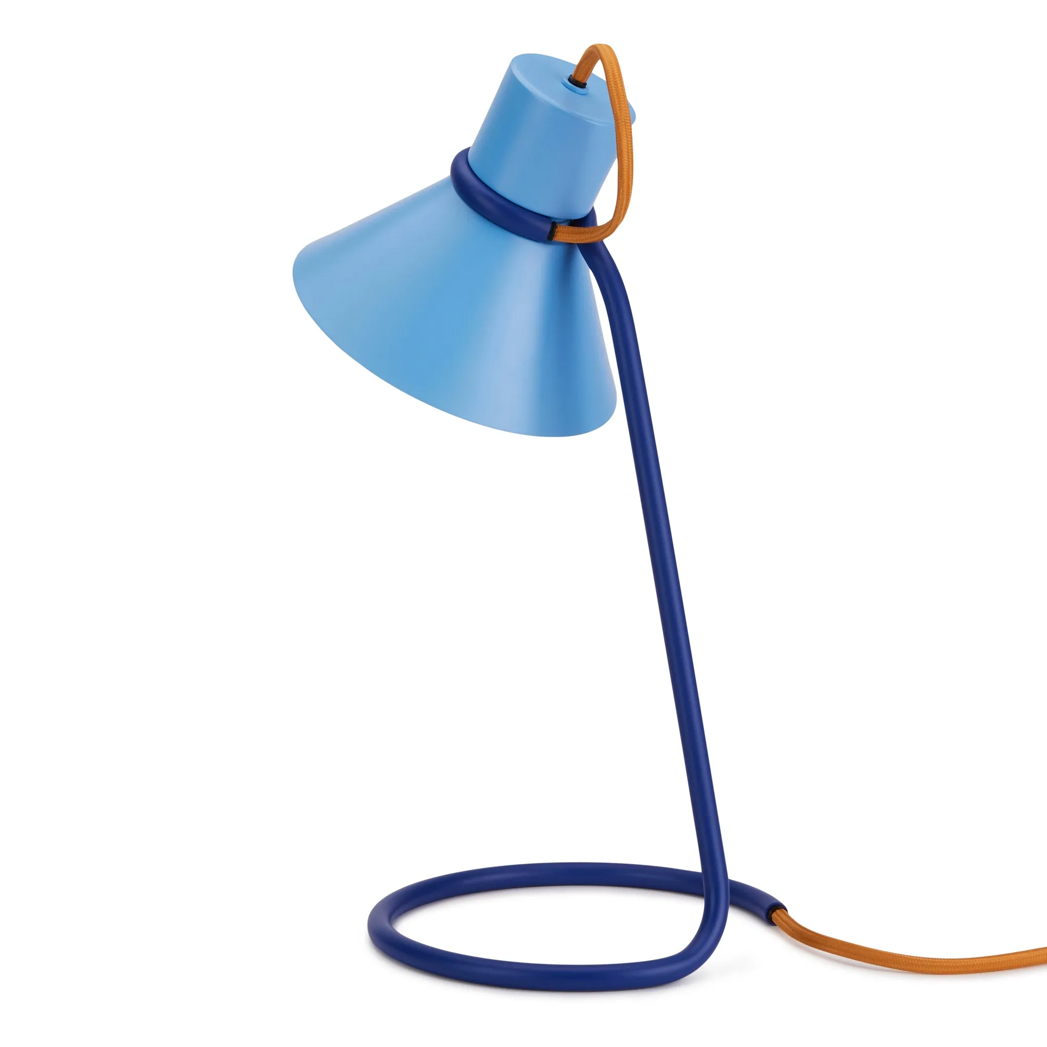 Loop de Loop Table Lamp - Blue/ Dark Blue