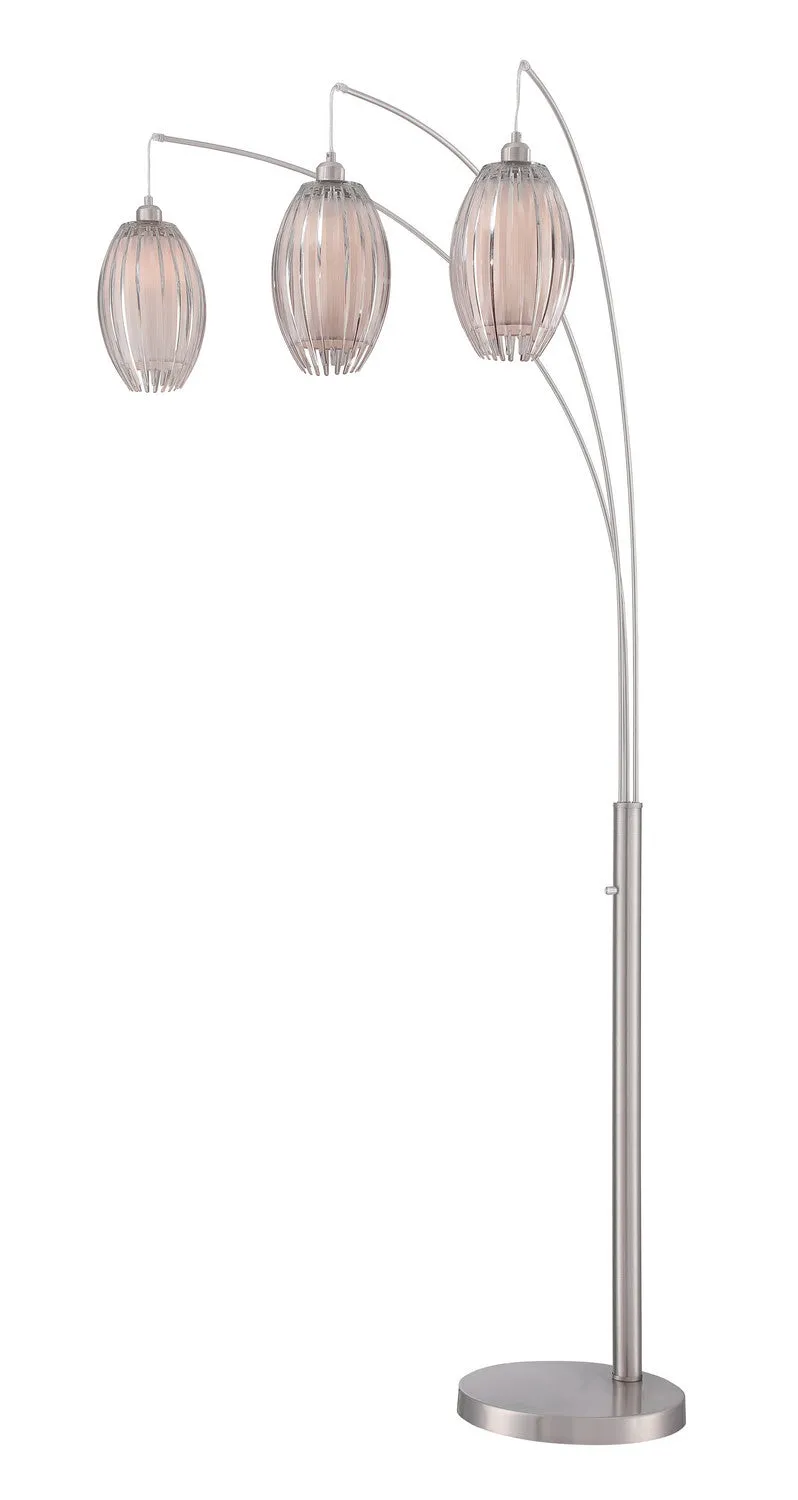 Lotuz 3-Light Arch Lamp