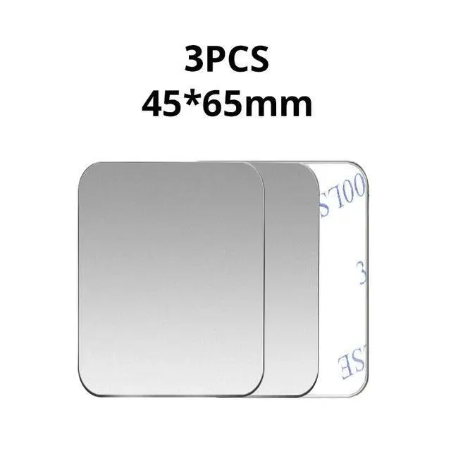Magnetic Phone Holder Kit: Metal Plate Set for Secure Grip & Compatibility