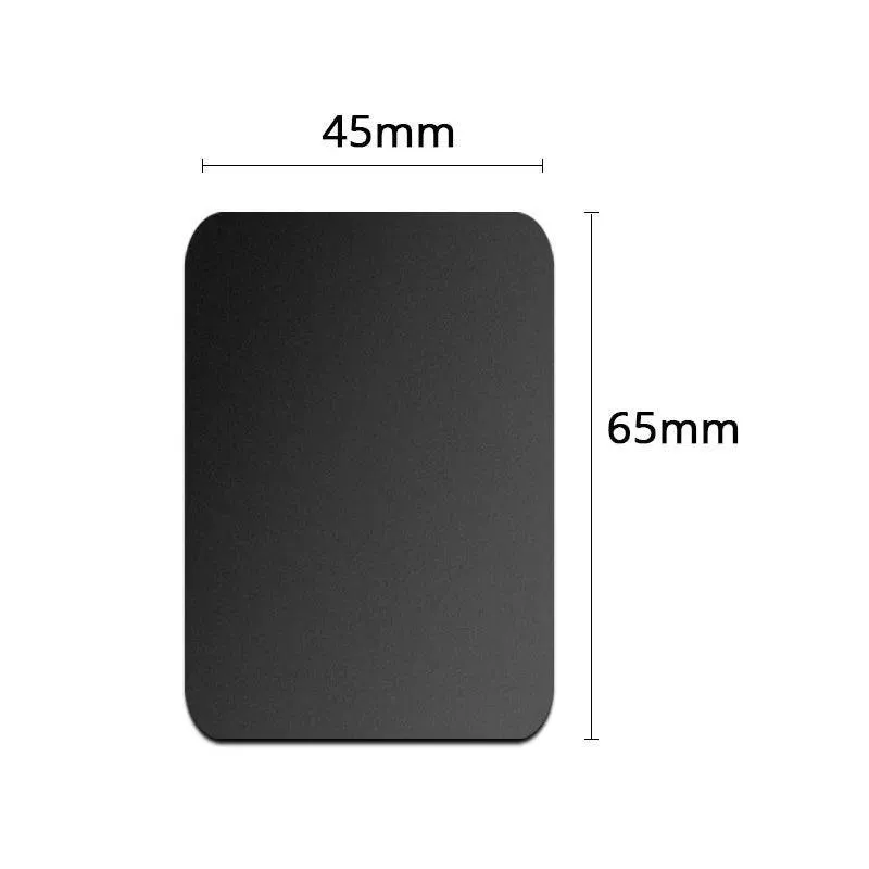 Magnetic Phone Holder Kit: Metal Plate Set for Secure Grip & Compatibility