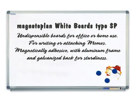 Magnetoplan Magnetic White Board (220Cm X 120Cm)