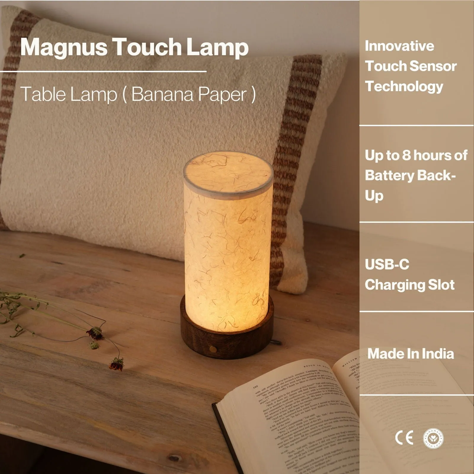 Magnus Touch Table Lamp