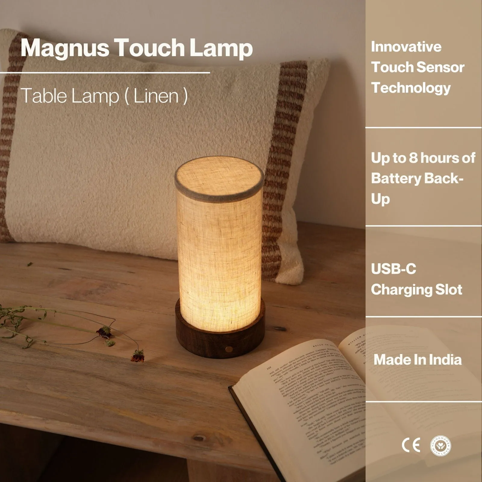 Magnus Touch Table Lamp