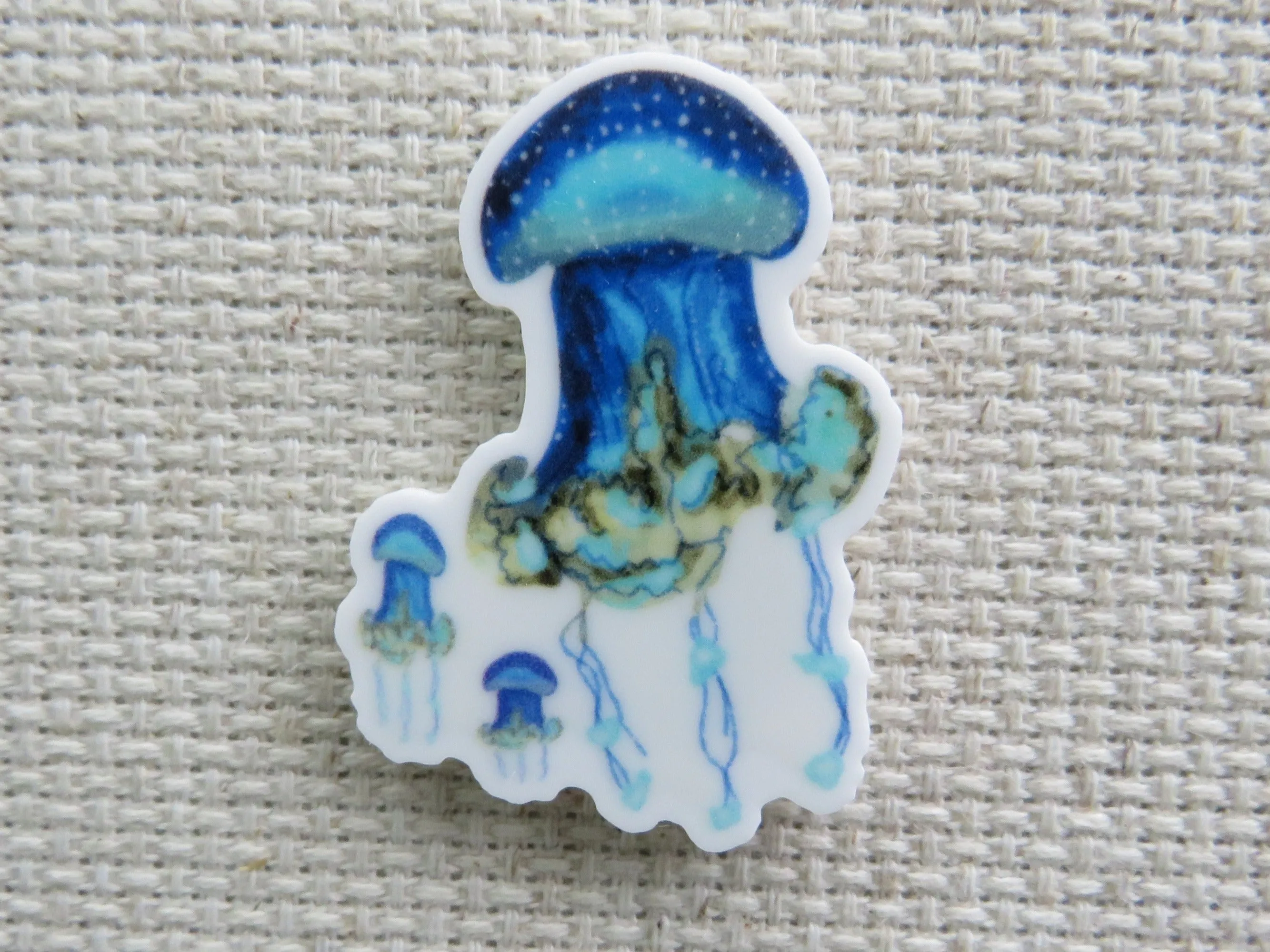 Man o War Jellyfish Needle Minder, Cover Minder, Magnet