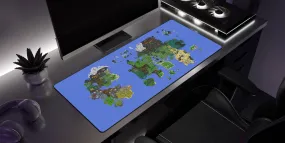 Map - Desk Mat