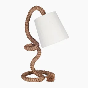 Martindale Rope and Jute Task Table Lamp