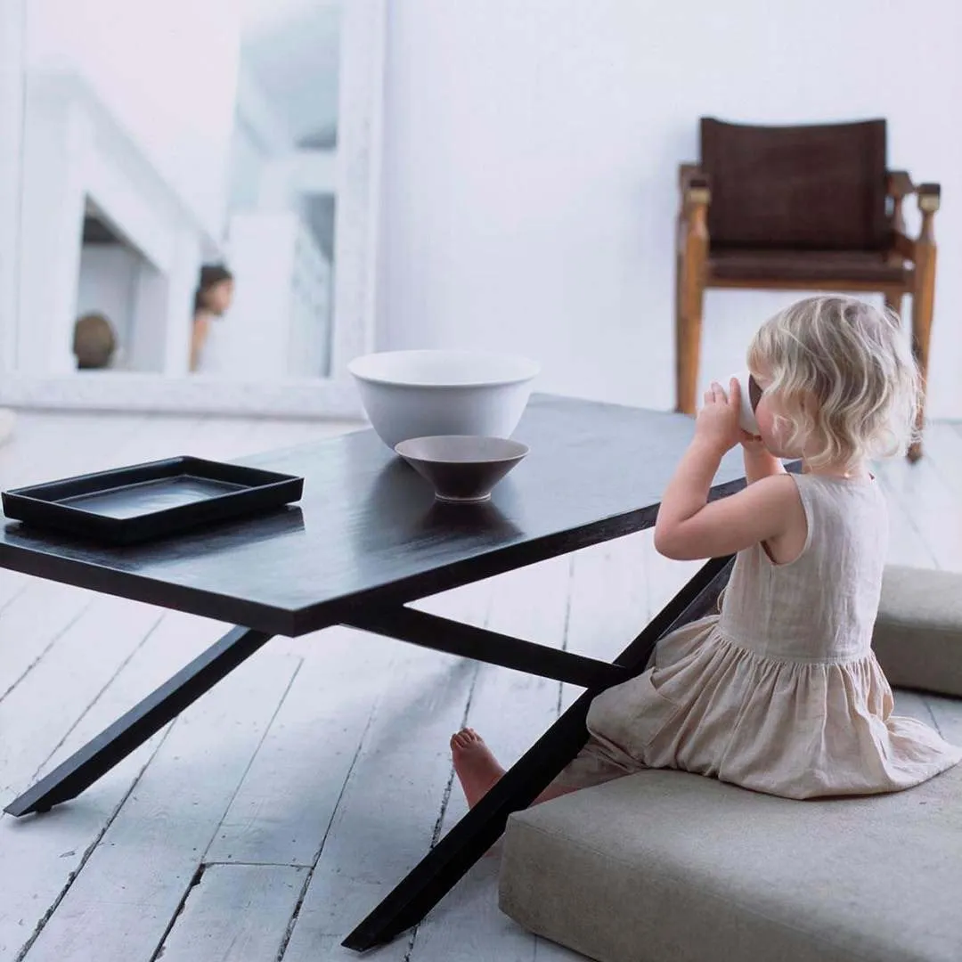Metro Crossed Leg Coffee Table