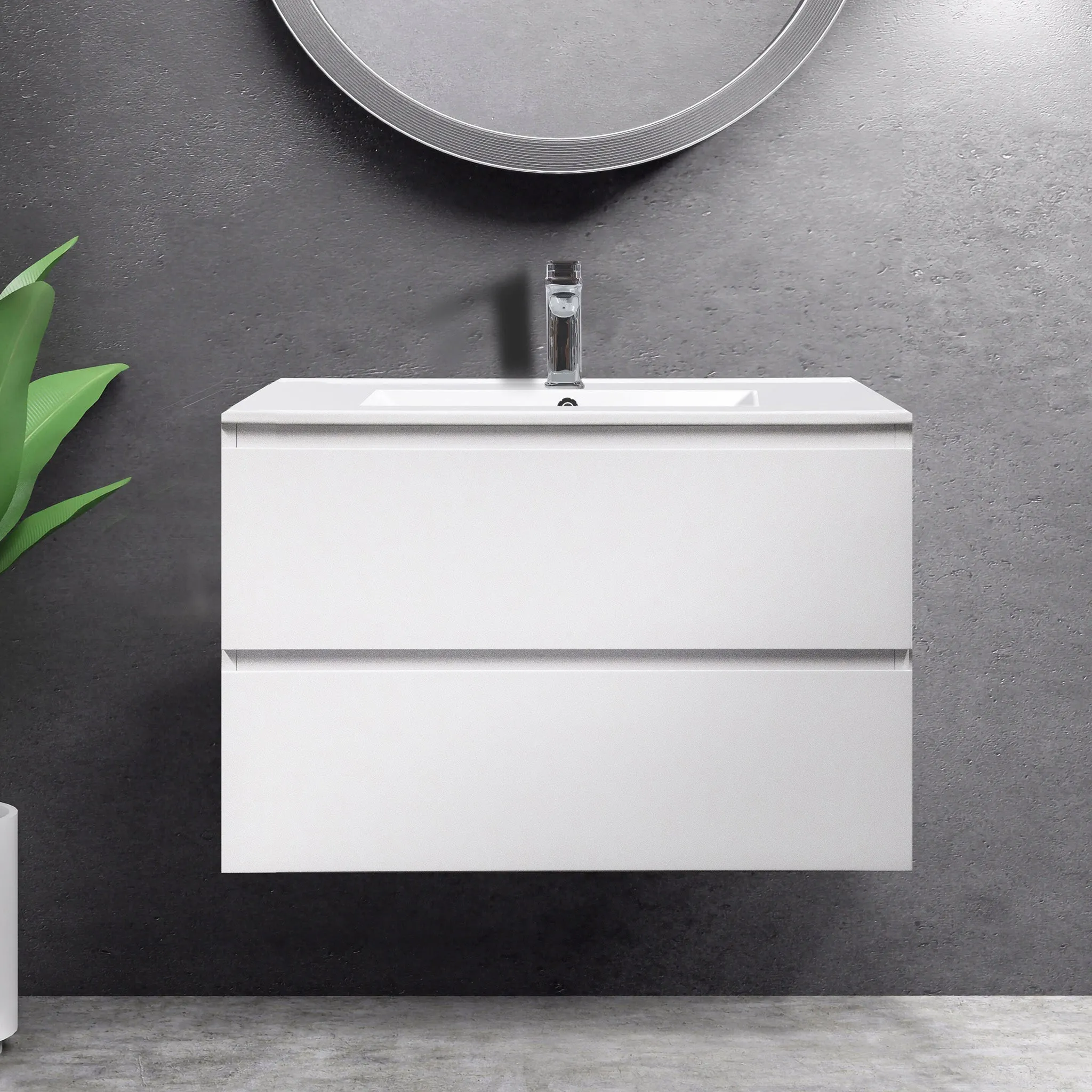 Mia 750mm Wall Hung Vanity