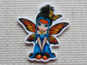 Monarch Fairy Needle Minder, Cover Minder, Magnet