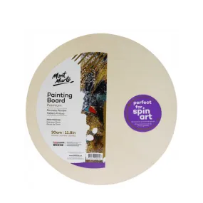 Mont Marte Premium Painting Board Round 30cm (11.8in)