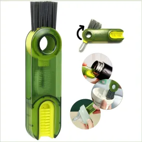 Multifunctional 3-in-1 Cup Lid Cleaning Brush Set