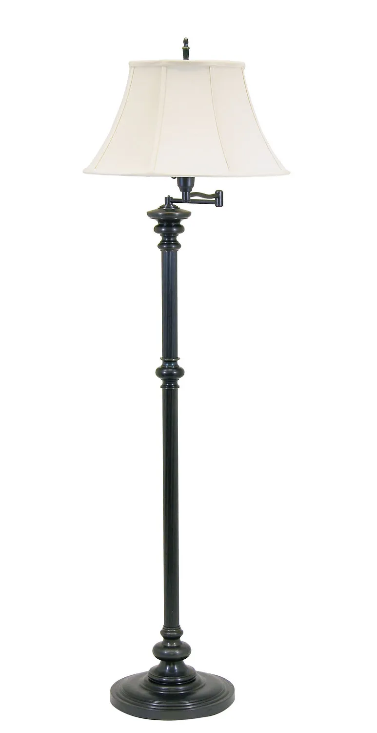 Newport 61" Floor Lamp with Linen Softback Shade