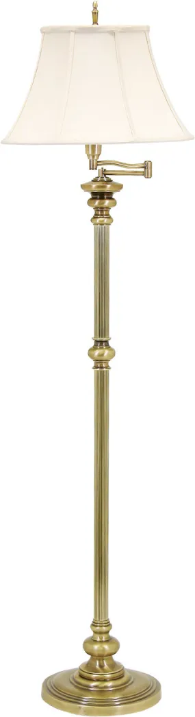 Newport 61" Floor Lamp with Linen Softback Shade