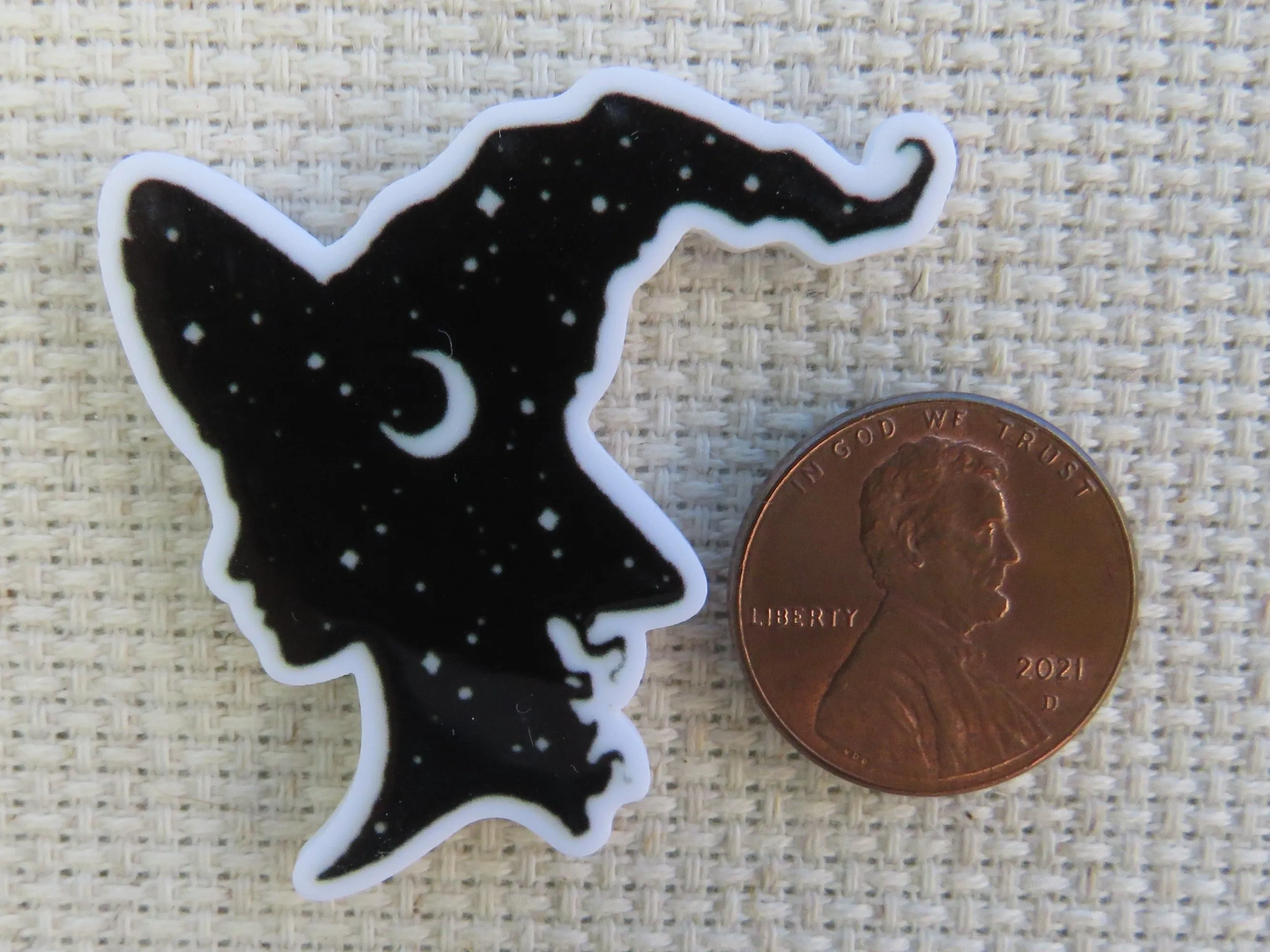 Night Sky Witch Needle Minder, Cover Minder, Magnet