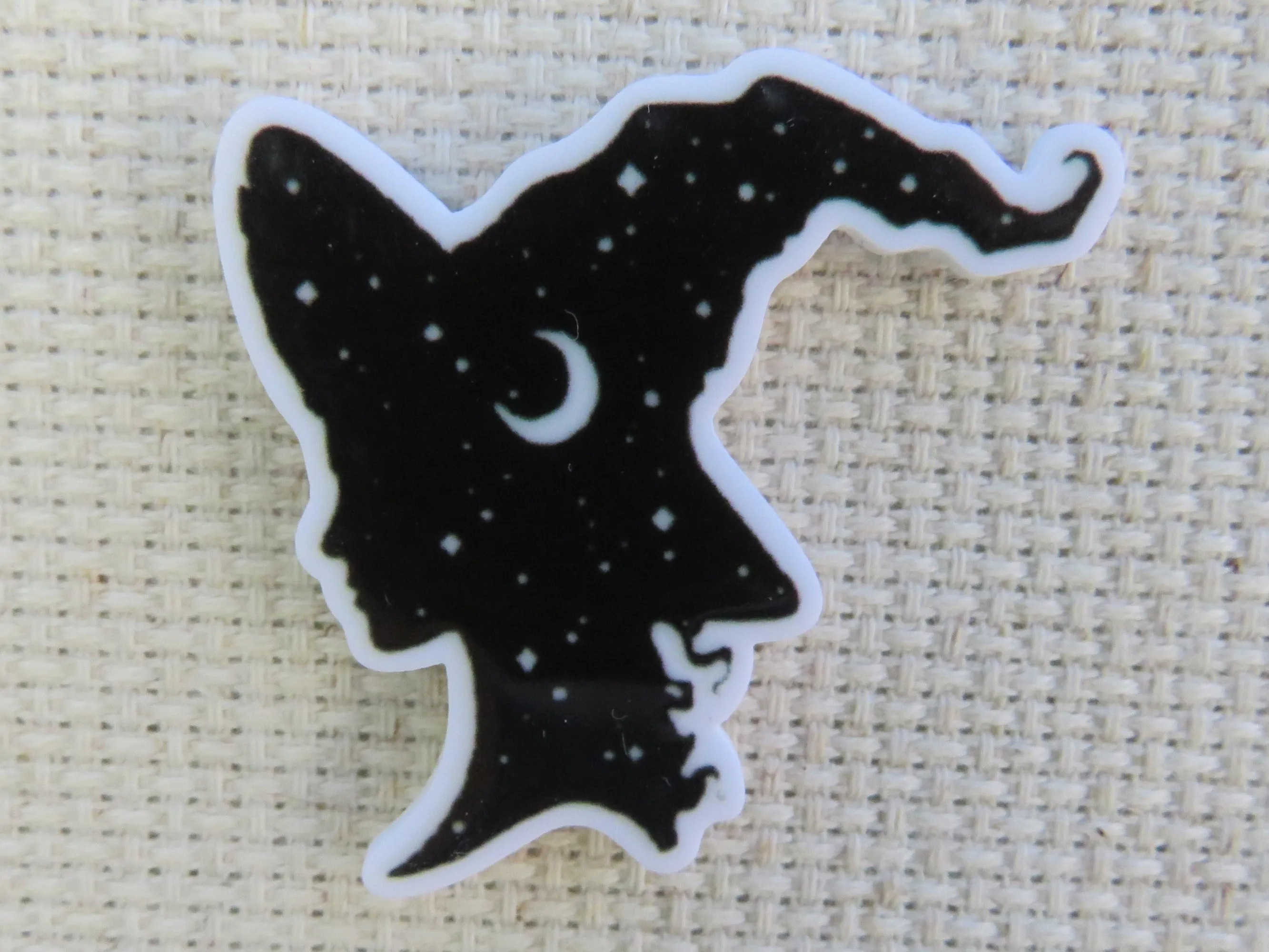 Night Sky Witch Needle Minder, Cover Minder, Magnet