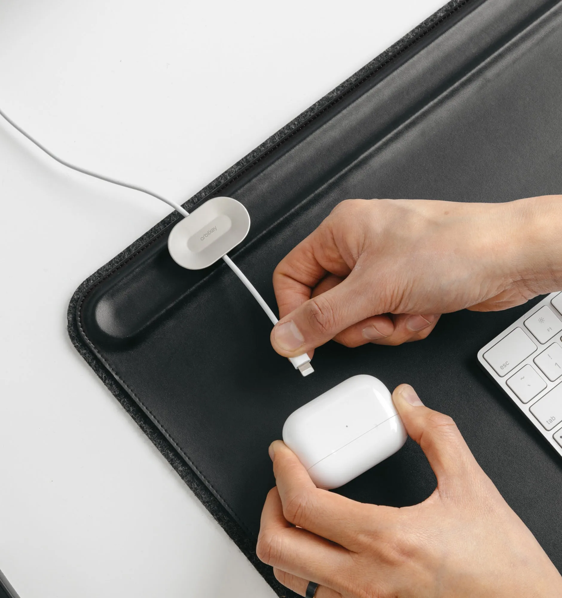 Orbitkey Desk Mat Cable Holder (Outlet Stock)