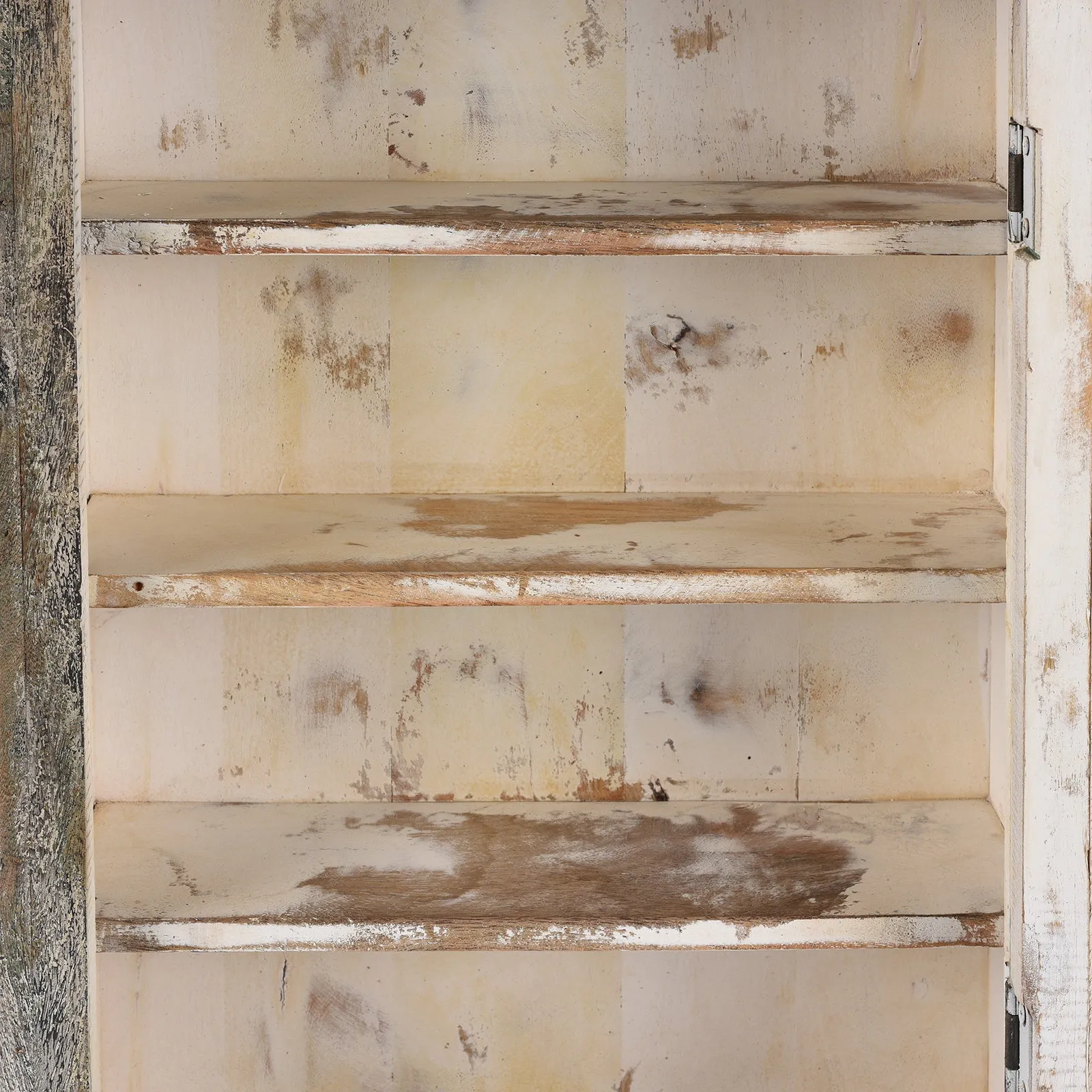 Painted Glazed Wall Cabinet