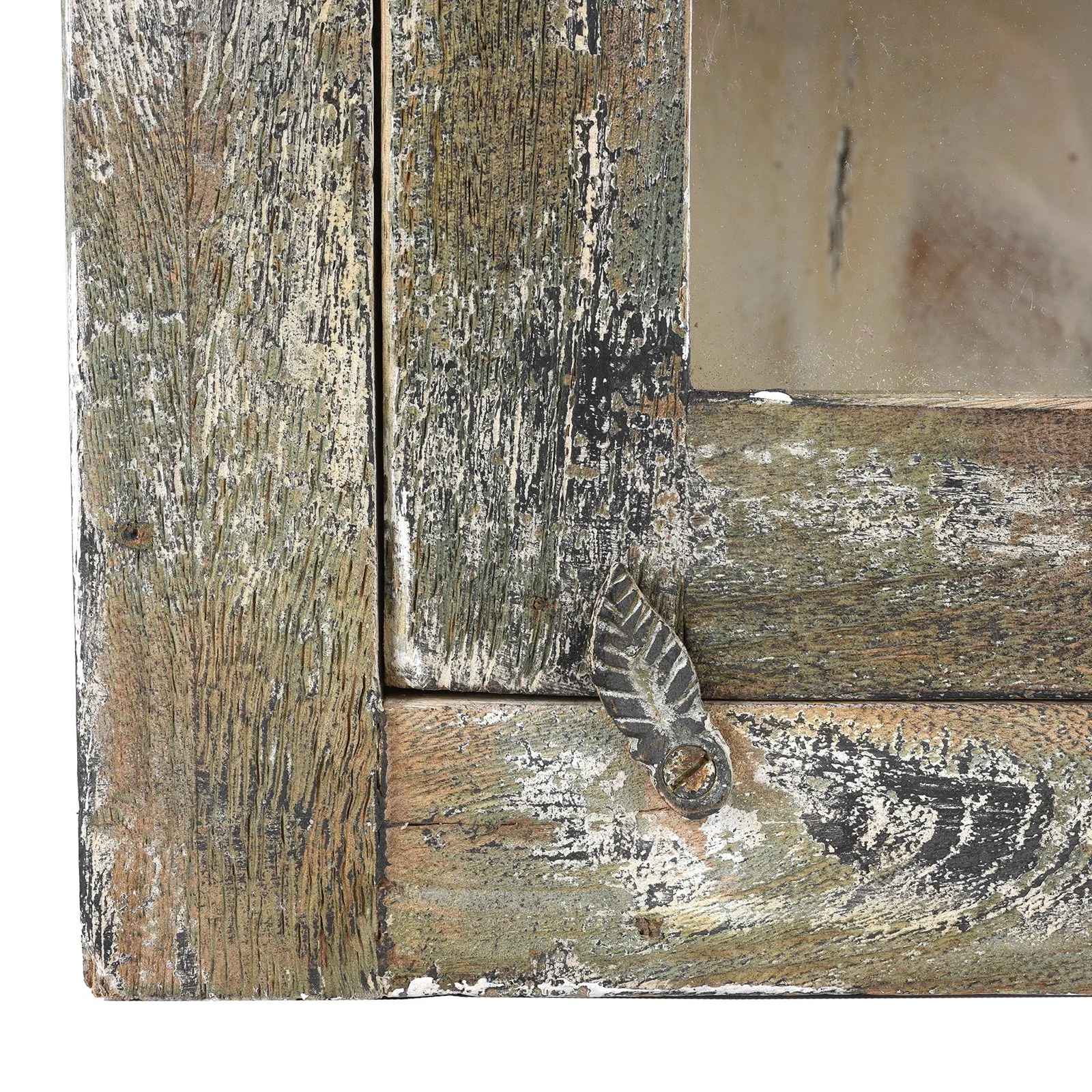 Painted Glazed Wall Cabinet