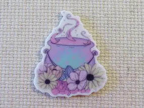 Pastel Colored Cauldron Needle Minder, Cover Minder, Magnet