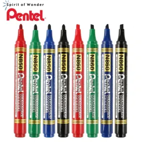 Pentel Maxiflo Whiteboard Marker Chisel Tip Black & Blue