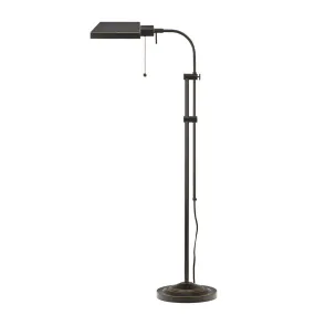 Pharmacy 1-Light Floor Lamp in Dark Bronze