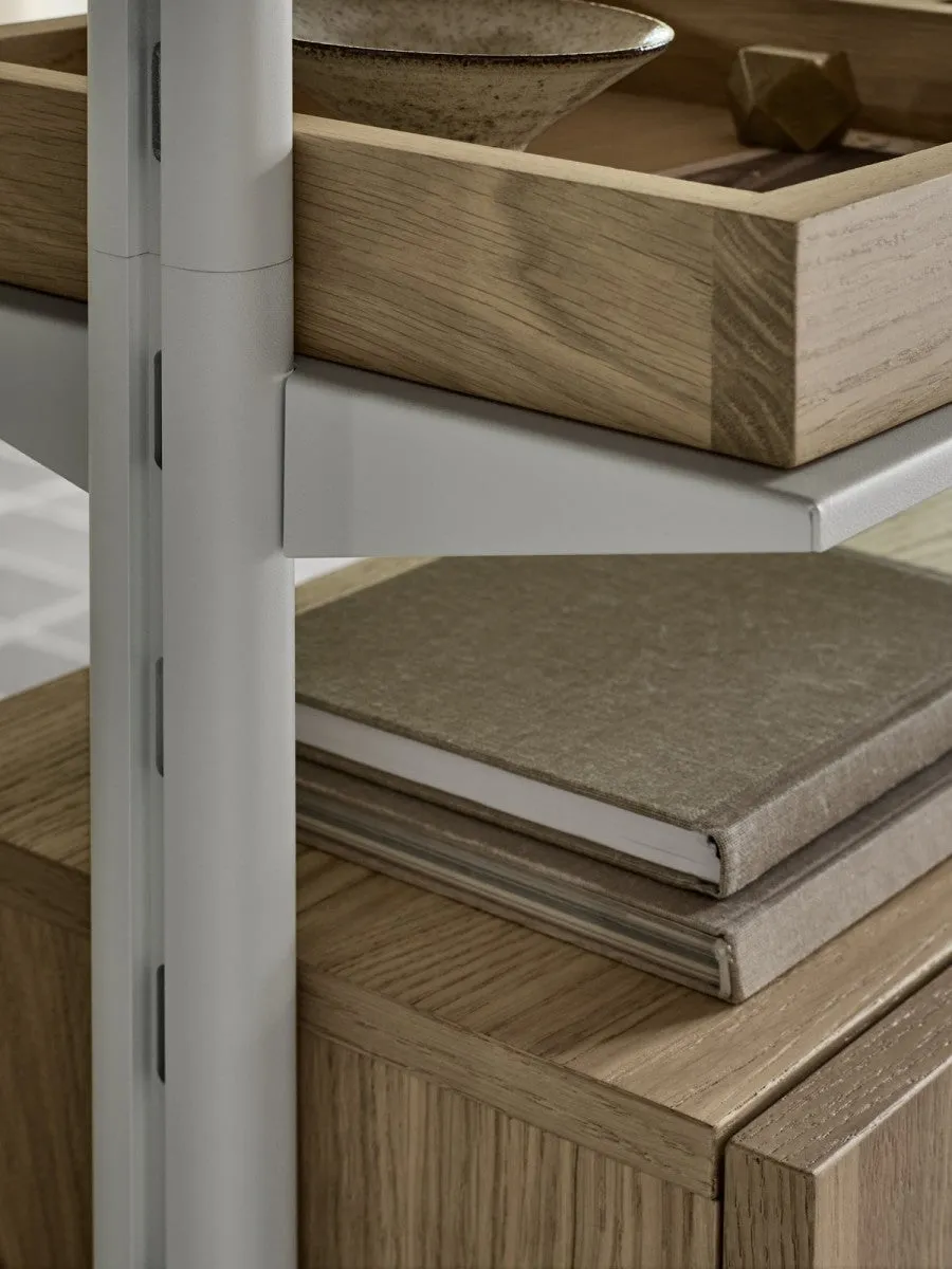 Pira G2 Double wall mount shelving