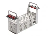 Plastic test tube racks for PURA Baths