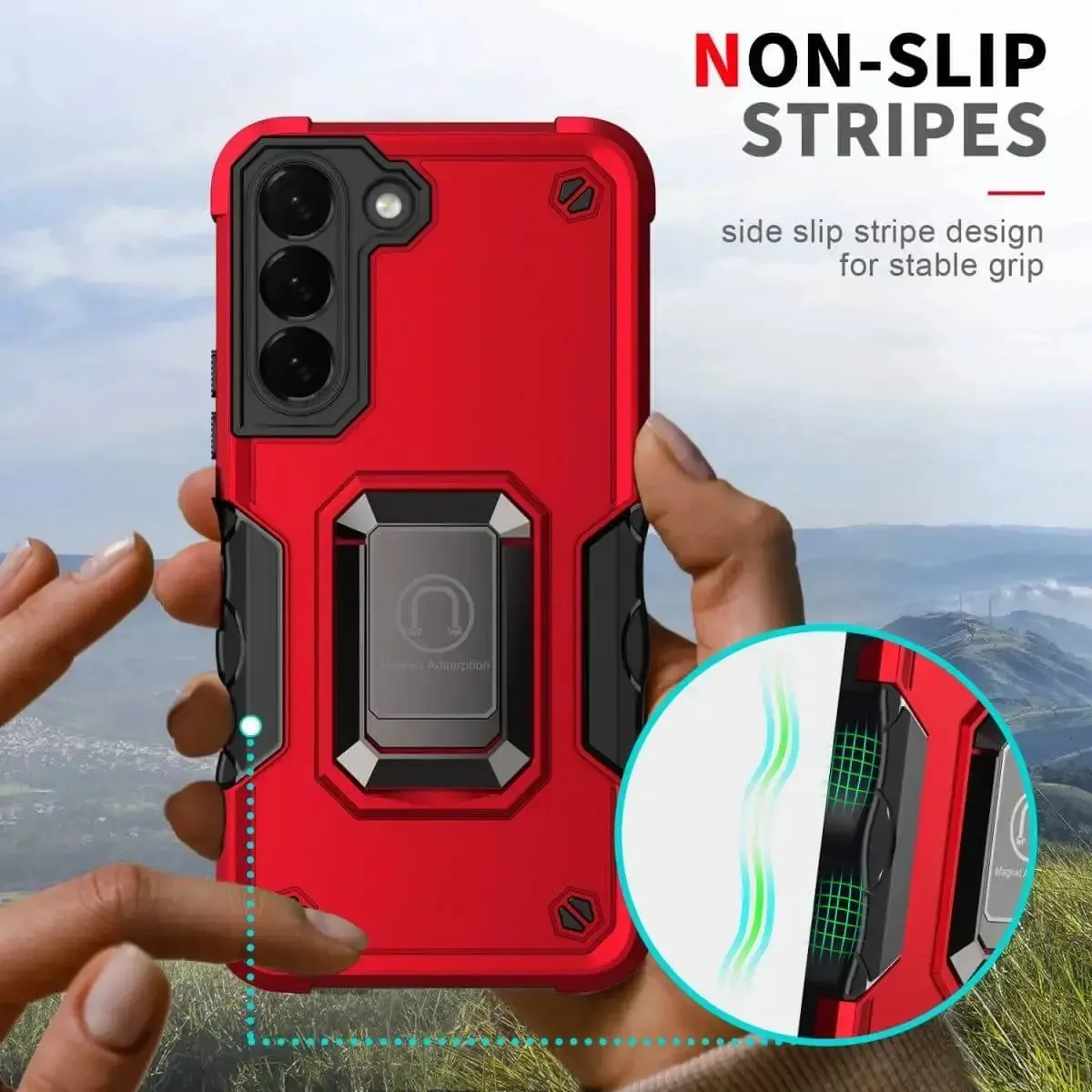 Pop Stand Series Samsung S20/S21 FE Magnetic Case with Stand