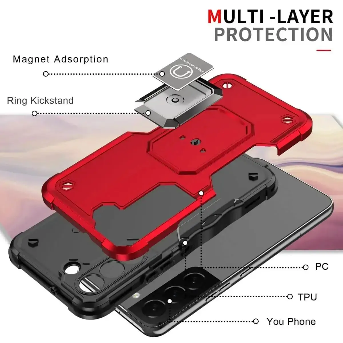 Pop Stand Series Samsung S20/S21 FE Magnetic Case with Stand