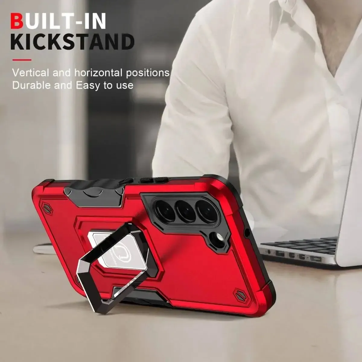 Pop Stand Series Samsung S20/S21 FE Magnetic Case with Stand